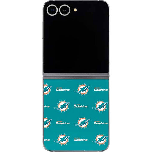 NFL Miami Dolphins Blitz Series Galaxy Z Flip6 Skin
